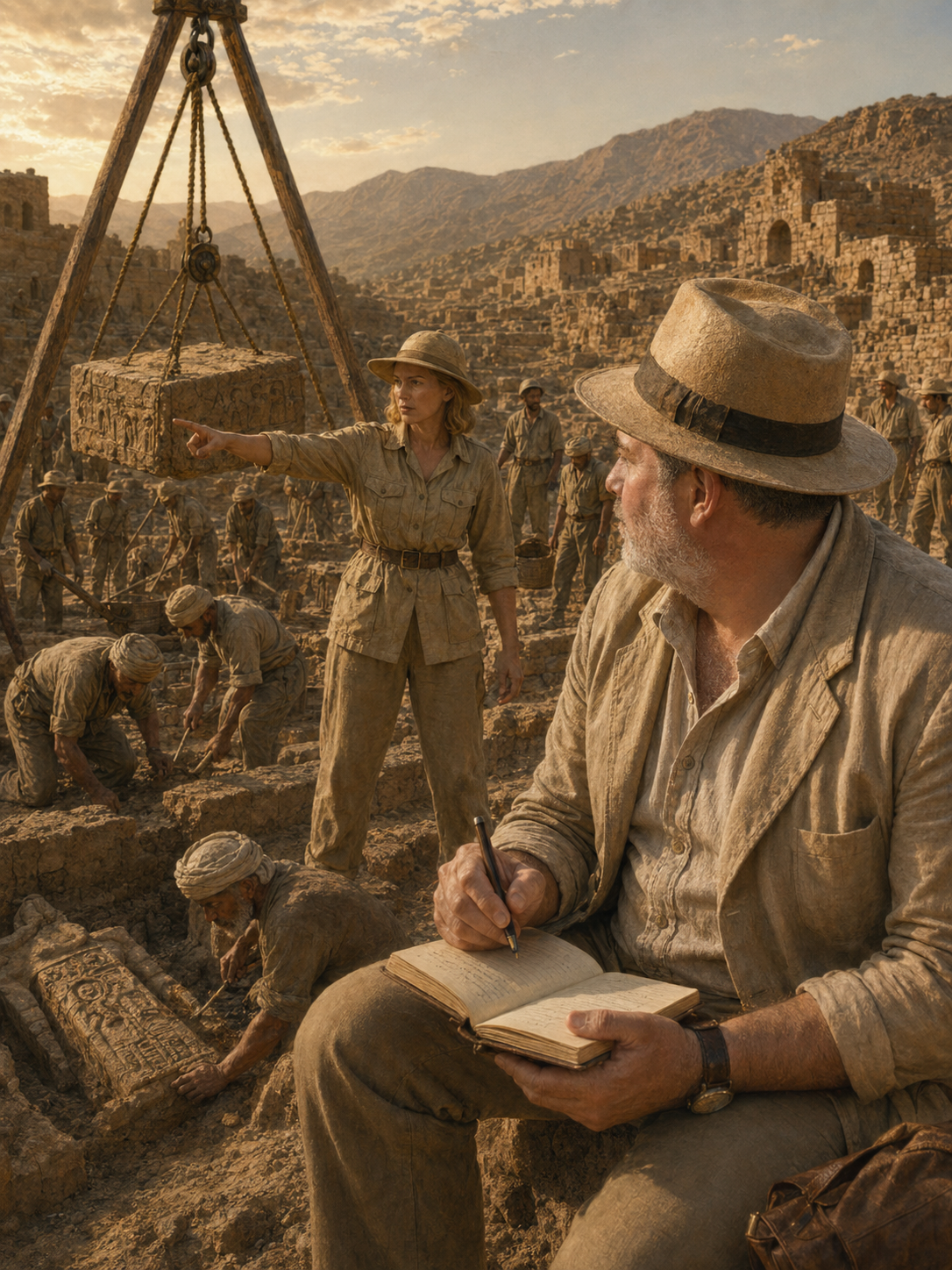 Excavación en Susa